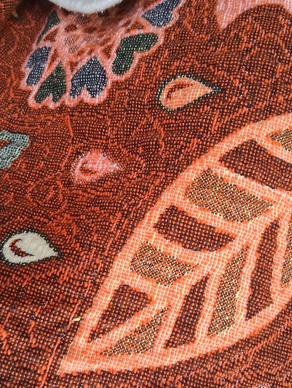 Bohemian Quilt Full / Queen Rust Orange